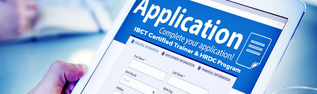 IBCT Training of Trainer CT Application Form