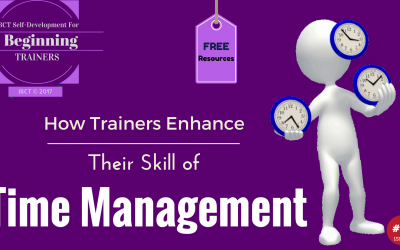How Trainers Enhance their Time Management